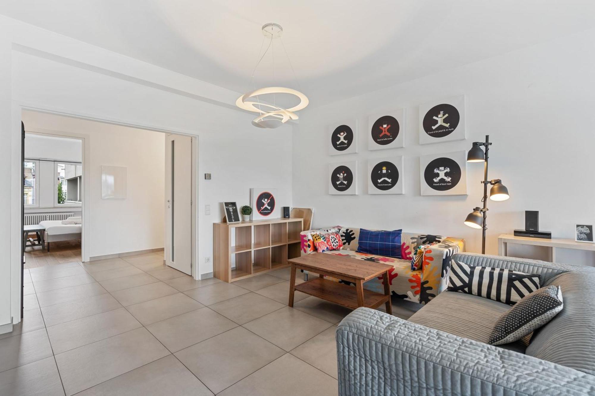 Central Lux 2Br Apt With City Views & Balcony Luxemburgo Exterior foto
