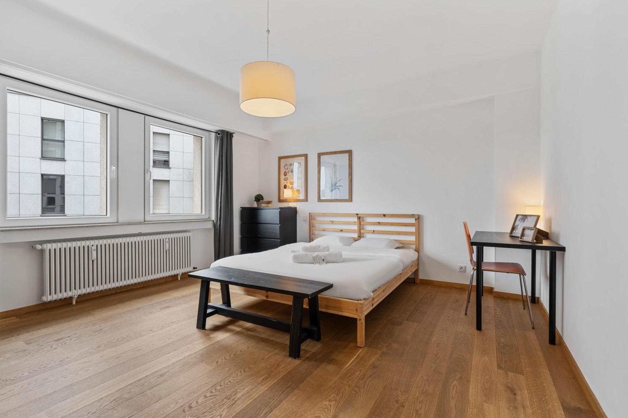 Central Lux 2Br Apt With City Views & Balcony Luxemburgo Exterior foto
